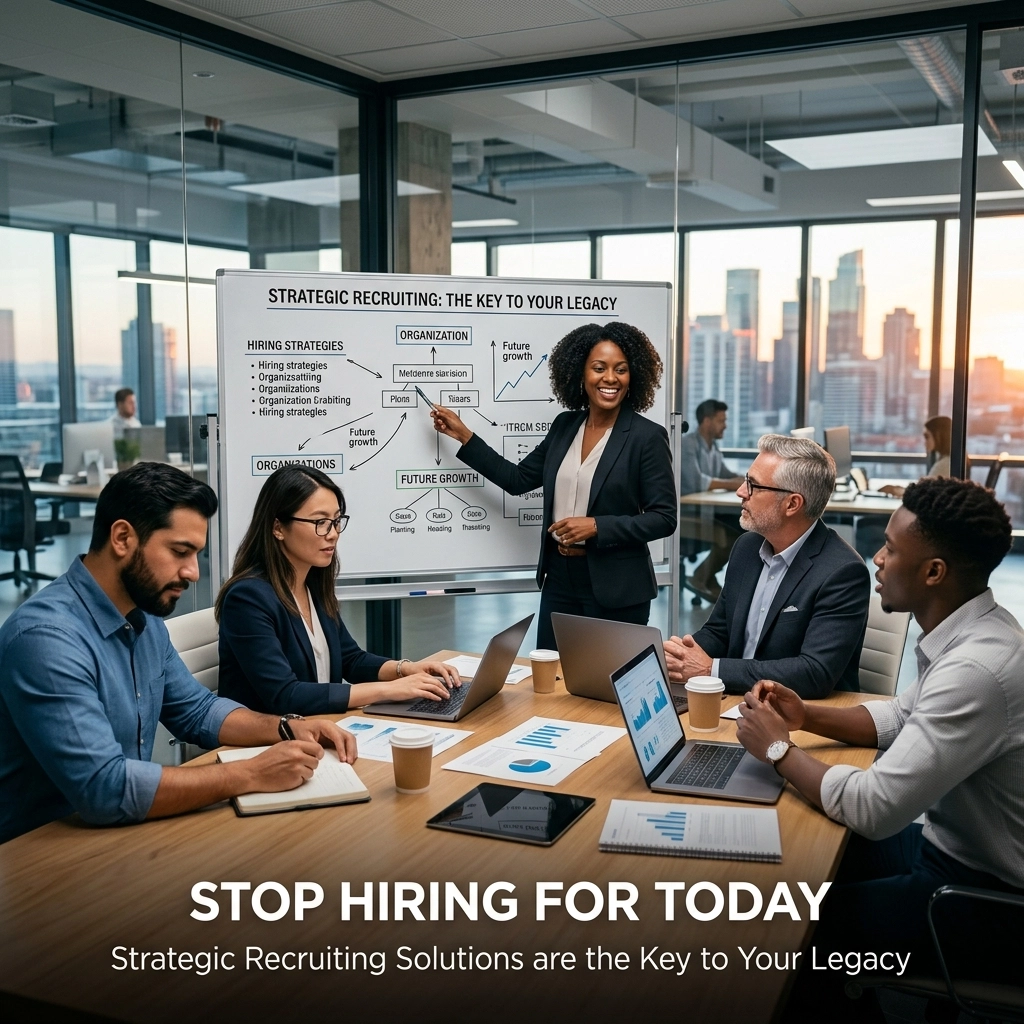 Stop Hiring for Today: Why Strategic Recruiting Solutions are the Key to Your Legacy