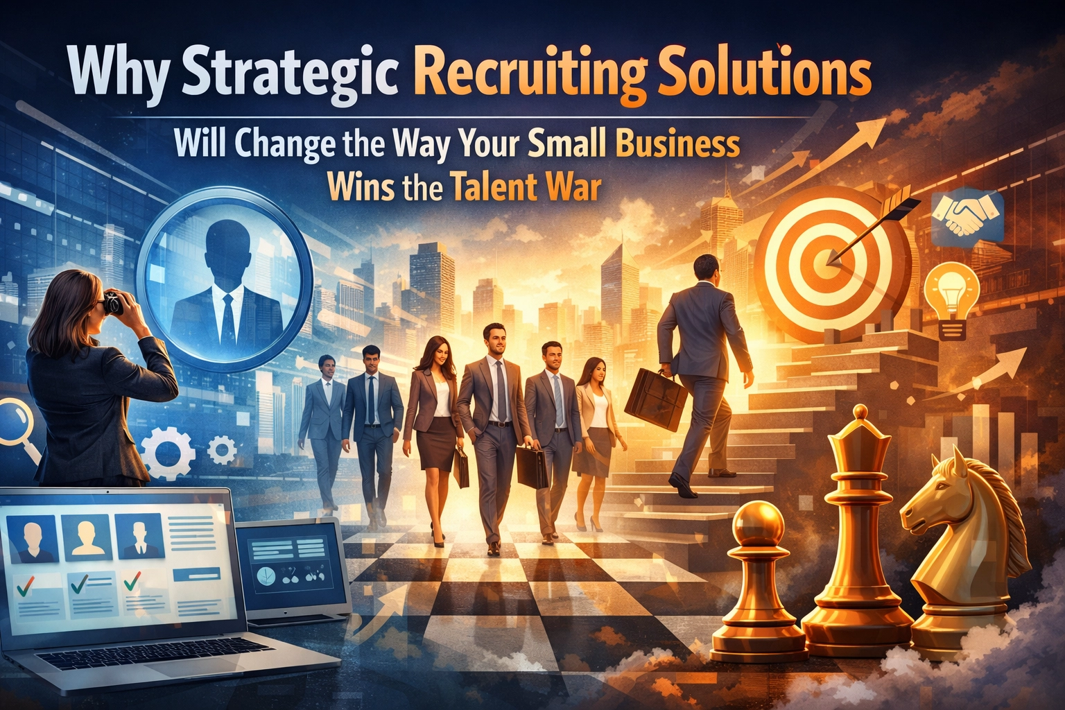 Why Strategic Recruiting Solutions Will Change the Way Your Small Business Wins the Talent War