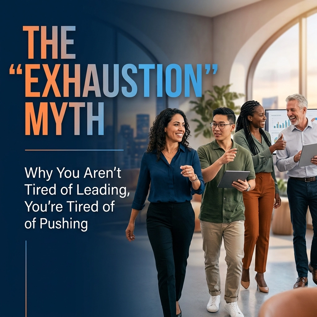 The ‘Exhaustion’ Myth: Why You Aren’t Tired of Leading, You’re Tired of Pushing