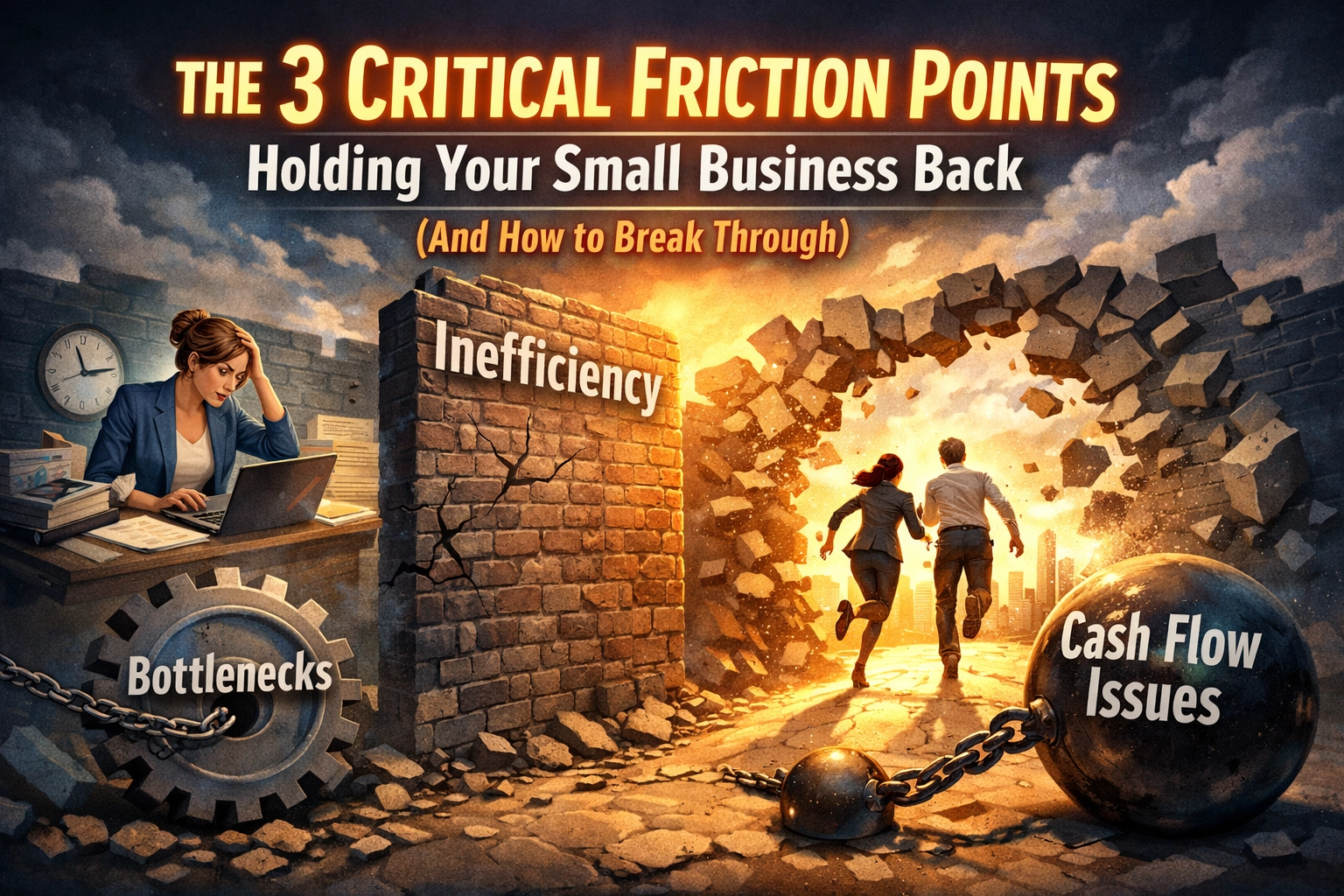 The 3 Critical Friction Points Holding Your Small Business Back (And How to Break Through)