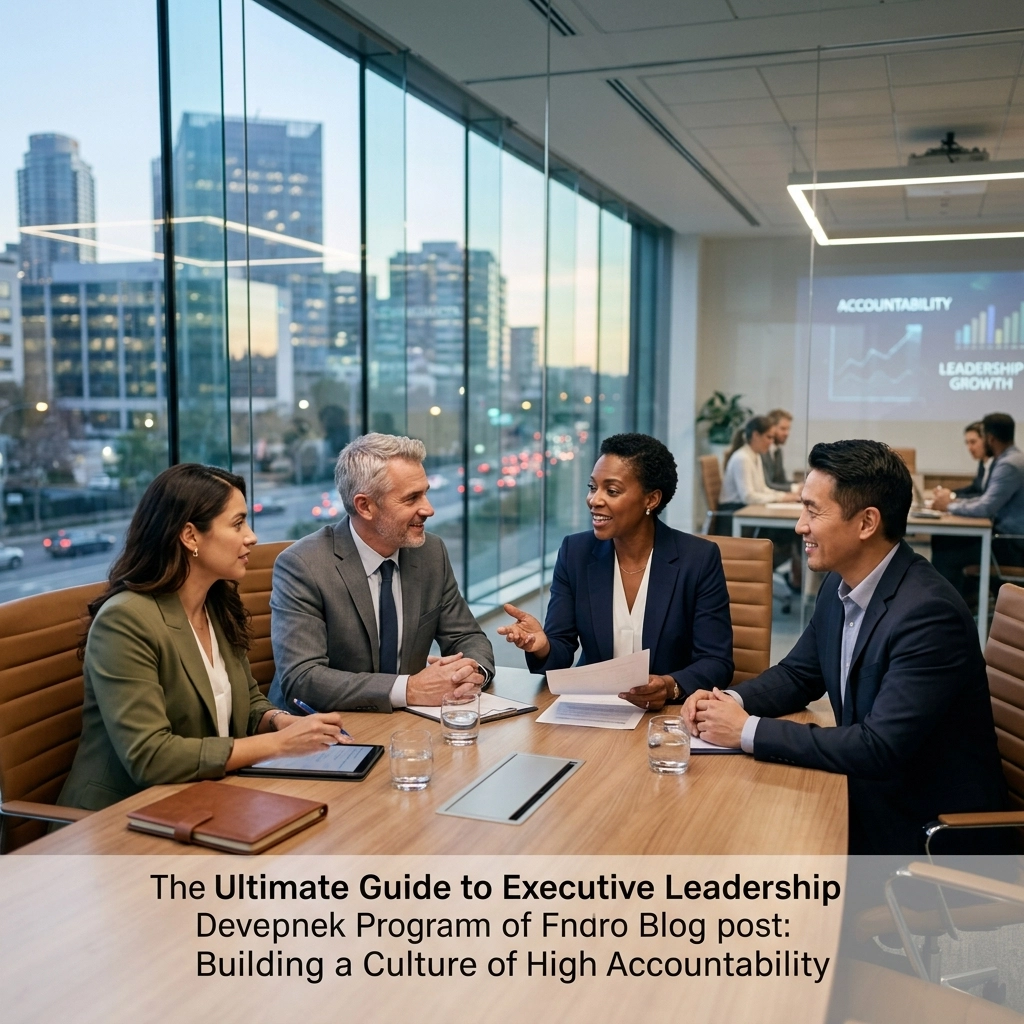 The Ultimate Guide to Executive Leadership Development Programs: Building a Culture of High Accountability