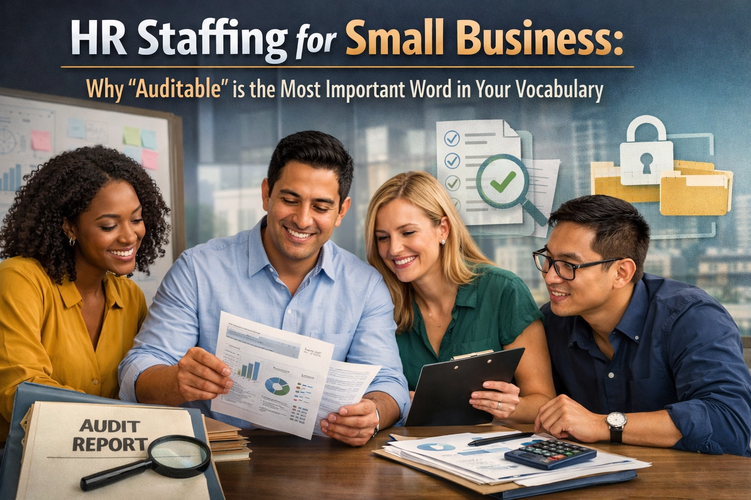 HR Staffing for Small Business: Why ‘Auditable’ is the Most Important Word in Your Vocabulary
