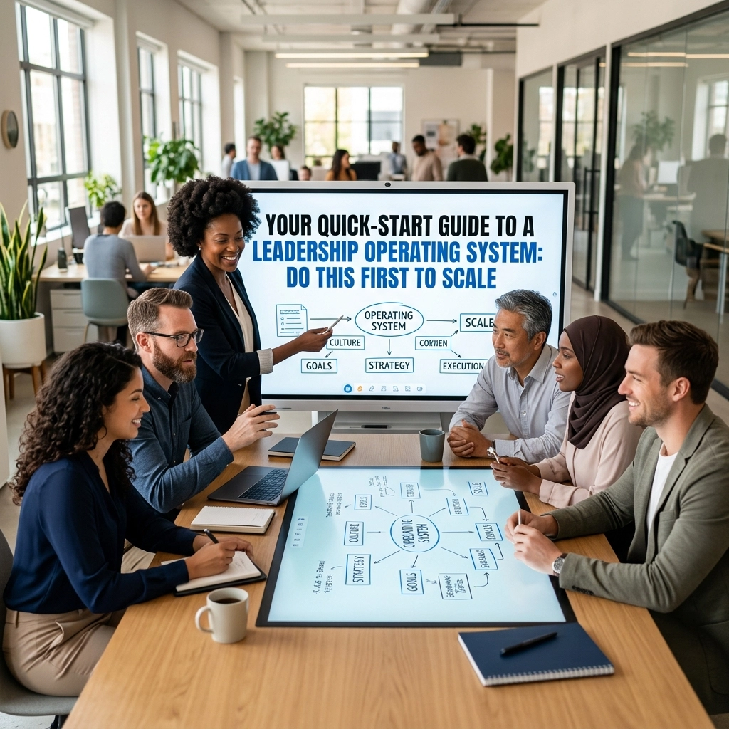 Your Quick-Start Guide to a Leadership Operating System: Do This First to Scale