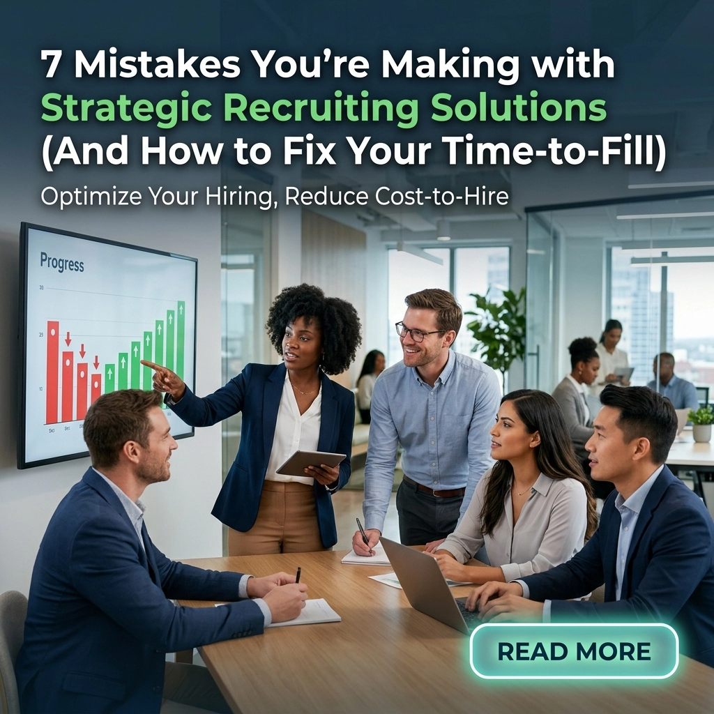 7 Mistakes You’re Making with Strategic Recruiting Solutions (And How to Fix Your Time-to-Fill)