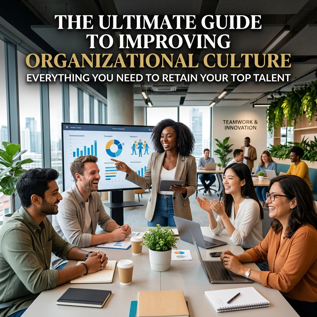 The Ultimate Guide to Improving Organizational Culture: Everything You Need to Retain Your Top Talent